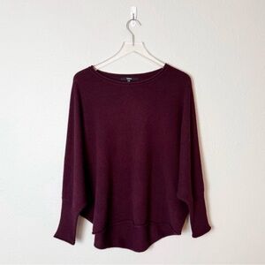 QUINCE  Cashmere Batwing Women's Sweater Deep Burgundy Small/Medium